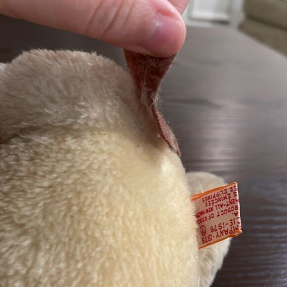 Two 1979 R. Dankin Racoon Stuffed Animals Good Condition 9” tall Vintage 70s - Picture 14 of 15